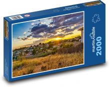 Španělsko - západ slunce Puzzle 2000 dílků - 90 x 60 cm