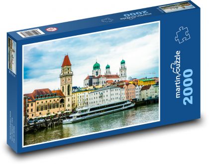 Germany - Passau - Puzzle 2000 pieces, size 90x60 cm 