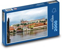 Vltava, Praha - Česká republika Puzzle 2000 dielikov - 90 x 60 cm