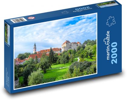 Česká Republika - Český Krumlov - Puzzle 2000 dielikov, rozmer 90x60 cm 