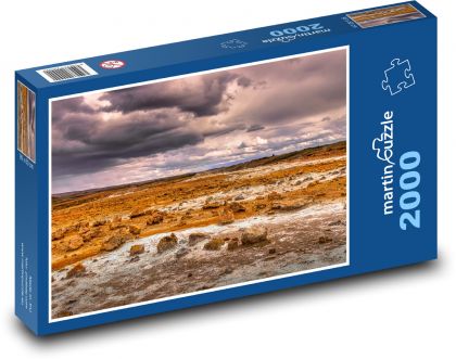 Landschaft in Island - Puzzle - 2000 Teile