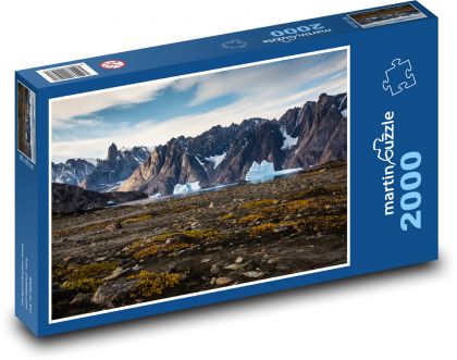 Greenlands Glacial Coast - Puzzle 2000 pieces, size 90x60 cm 