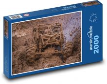 Offroad, bahno Puzzle 2000 dielikov - 90 x 60 cm