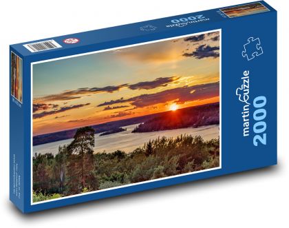 Sunset - Puzzle 2000 pieces, size 90x60 cm 