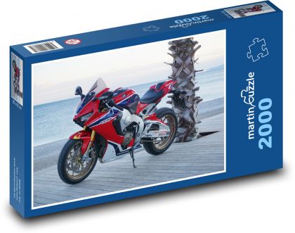 Motocykl Honda CBR - Puzzle 2000 dílků, rozměr 90x60 cm