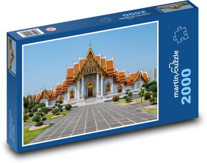 Bangkok – Marmortempel - Puzzle - 2000 Teile