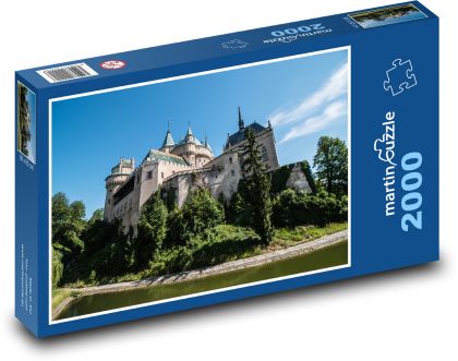 Bojnice - Slovensko - Puzzle 2000 dielikov, rozmer 90x60 cm 