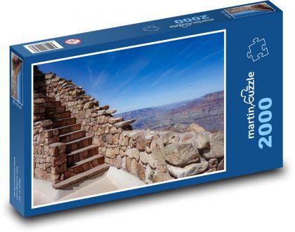 Stone steps - Grand Canyon - Puzzle 2000 pieces, size 90x60 cm 