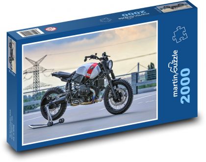 Motocykl - BMW - Puzzle 2000 elementów, rozmiar 90x60 cm