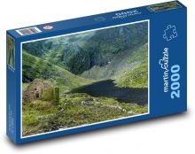 Berglandschaft mit See Puzzle 2000 Teile - 90 x 60 cm
