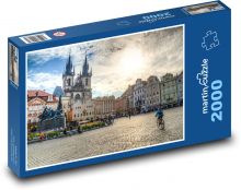 Praha - Staroměstské náměstí Puzzle 2000 dílků - 90 x 60 cm