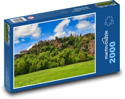 Mittelalterliches Dorf - Puzzle - 2000 Teile