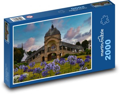 Romantischer Abend in der Kapelle - Puzzle - 2000 Teile