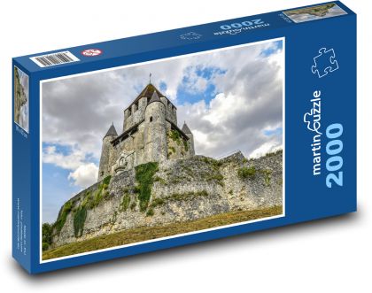 Opevnění, vež - Puzzle 2000 dílků, rozměr 90x60 cm