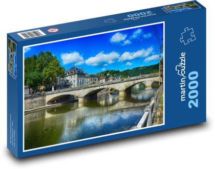 Francie - Aveyron - Puzzle 2000 dílků, rozměr 90x60 cm