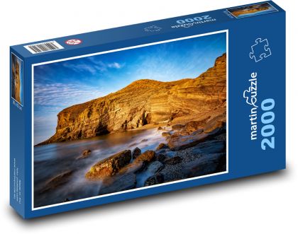 Cliff, sea, rock - Puzzle 2000 pieces, size 90x60 cm 