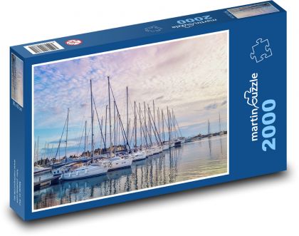 Boote, Hafen - Puzzle - 2000 Teile