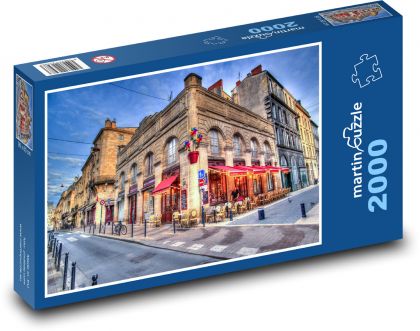 Francie - Bordeaux - Puzzle 2000 dílků, rozměr 90x60 cm