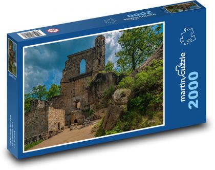 Germany, Saxony - Oybin - Puzzle 2000 pieces, size 90x60 cm 