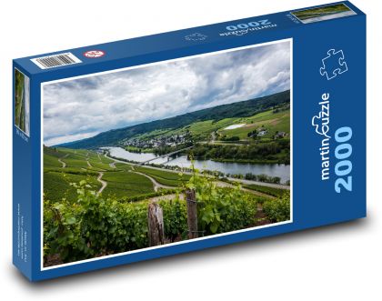 Deutschland, ein Weindorf - Puzzle - 2000 Teile