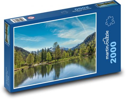 See bei Frühlingssonne - Puzzle - 2000 Teile