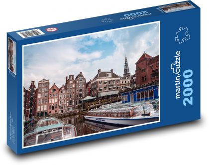 Netherlands - Amsterdam - Puzzle 2000 pieces, size 90x60 cm 