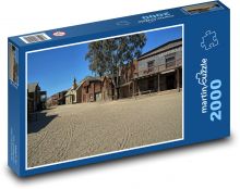 Western - město Puzzle 2000 - 90x60 cm