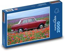 Auto - Moskvič Puzzle 2000 dílků - 90 x 60 cm