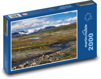 Nórsko - Hardangervidda - Puzzle 2000 dielikov, rozmer 90x60 cm 