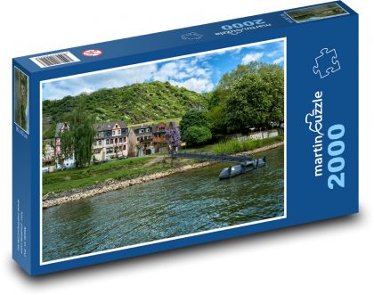 Germany - Rhine river - Puzzle 2000 pieces, size 90x60 cm 