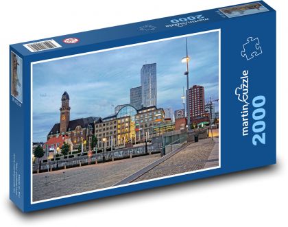 Švédsko - Malmö  - Puzzle 2000 dílků, rozměr 90x60 cm