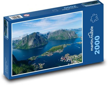 Norwegen - Fjorde - Puzzle - 2000 Teile