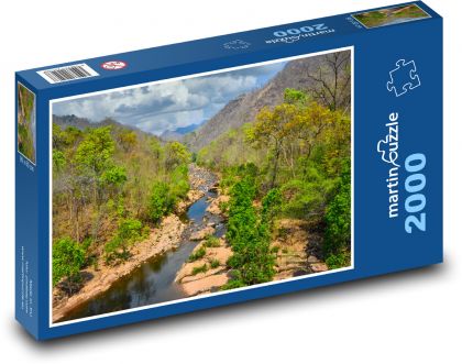 Nature, river - Puzzle 2000 pieces, size 90x60 cm 
