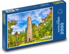 Kamenná veža Puzzle 2000 dielikov - 90 x 60 cm
