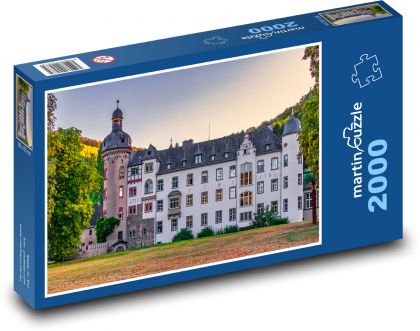 Bürresheim Castle, Germany - Puzzle 2000 pieces, size 90x60 cm 