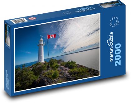 Canada - lighthouse - Puzzle 2000 pieces, size 90x60 cm 