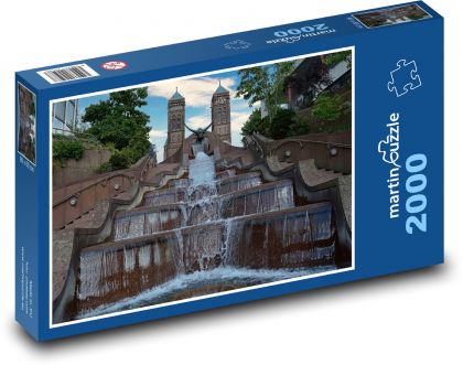 Stadtbrunnen - Puzzle - 2000 Teile