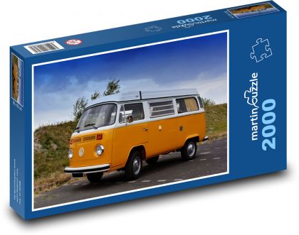 Auto - VW T1 - Puzzle 2000 dielikov, rozmer 90x60 cm 