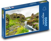 Island - príroda Puzzle 2000 dielikov - 90 x 60 cm