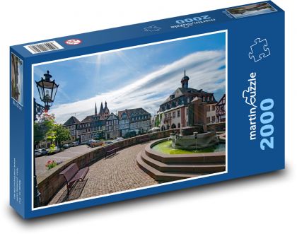 Německo - Gelnhausen - puzzle 2000 dílků