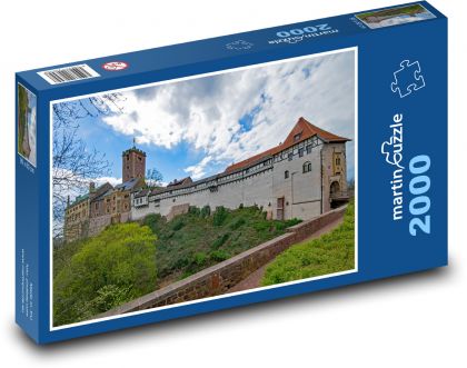 hrad Wartburk - Puzzle 2000 dielikov, rozmer 90x60 cm 