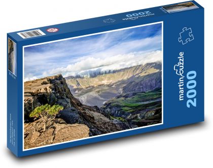 Hory, kaňon - Puzzle 2000 dielikov, rozmer 90x60 cm 