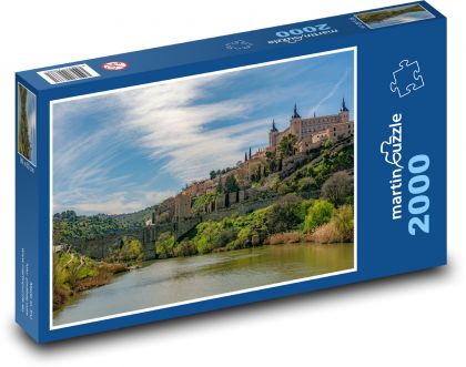 Španielsko - Toledo - Puzzle 2000 dielikov, rozmer 90x60 cm 