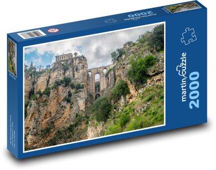 Andalusie Španělsko  - Puzzle 2000 dílků, rozměr 90x60 cm