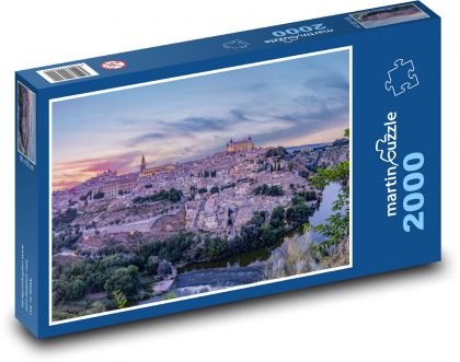 Toledo - Hiszpania - Puzzle 2000 elementów, rozmiar 90x60 cm