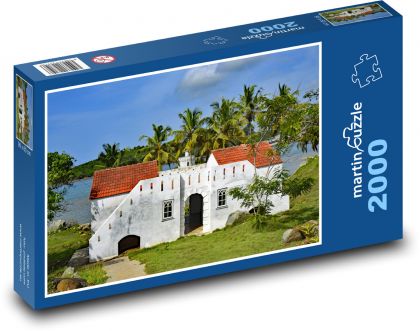 Ghana - Africa - Puzzle 2000 pieces, size 90x60 cm 