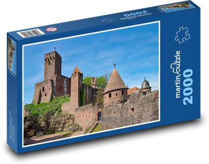 Středověký hrad - puzzle 2000 dílků