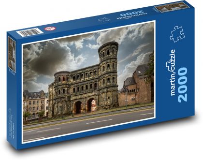 Architektura, budova - Puzzle 2000 dílků, rozměr 90x60 cm