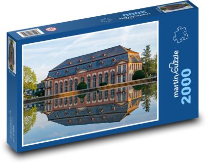 Německo - Darmstadt - Puzzle 2000 dílků, rozměr 90x60 cm