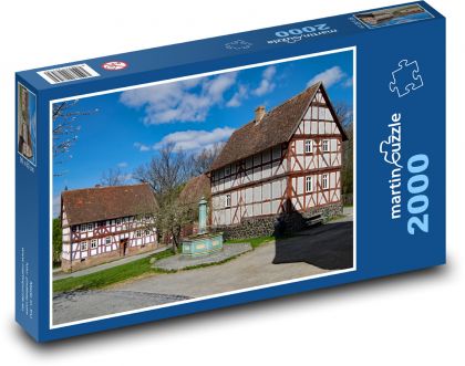 Německo - Hesse - Puzzle 2000 dílků, rozměr 90x60 cm